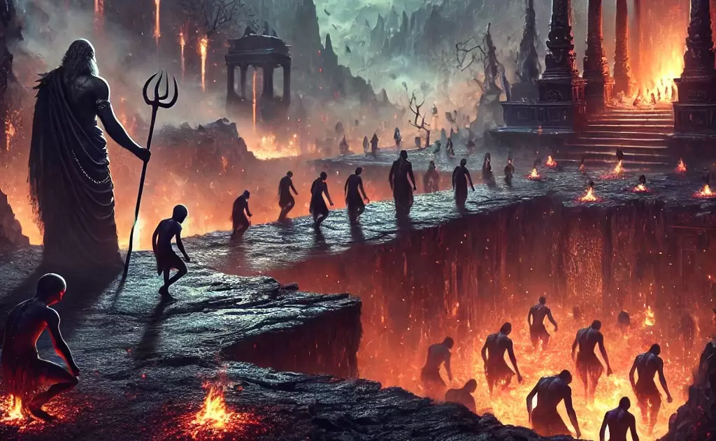 The 16 Punishments in Hell: Insights from Garuda Purana — Garuda Puranam