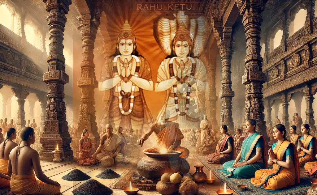 Rahu Ketu Doshas: Remedies, Poojas, Mantras, and Relationship with Srikalahasthi Temple — Pooja, Slokas and Mantras