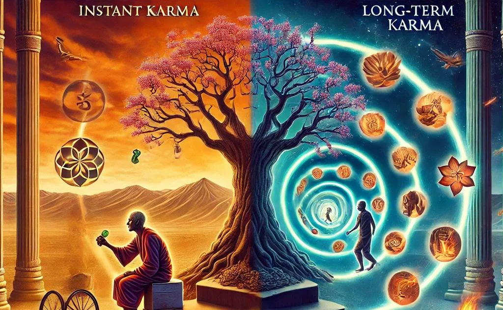 Instant Karma vs. Long-Term Karma: A Comparative Analysis — Hinduism