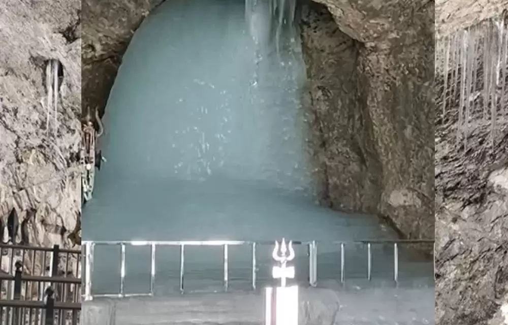 Amarnath Yatra 2025: Viral Baba Barfani Photos Ignite Devotee Fervor, Snow Clearance Begins on Baltal & Chandanwari Routes — Char Dham Yatra
