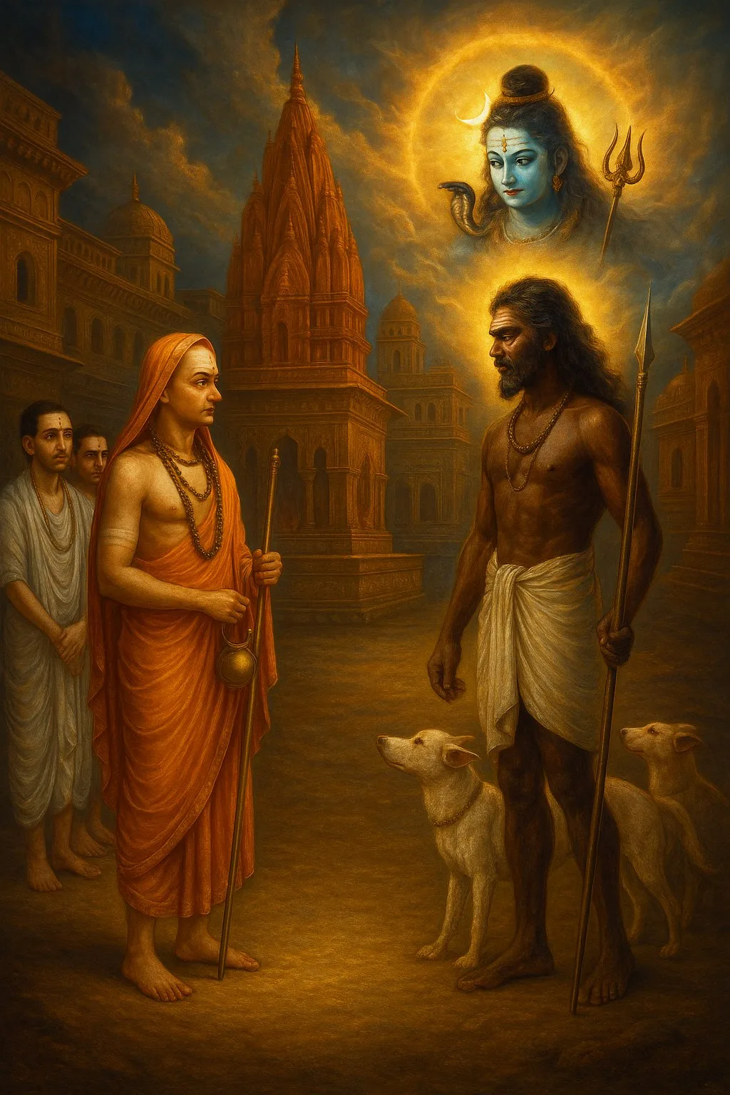 Shankaracharya Meets the Chandala: A Profound Lesson in Non-Duality — Famous Hindus
