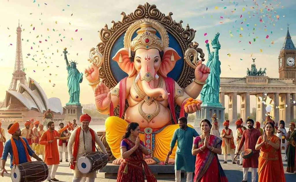 Famous Ganesh Celebrations Outside India | Global Journey of Faith & Devotion — Ganesh Chaturthi