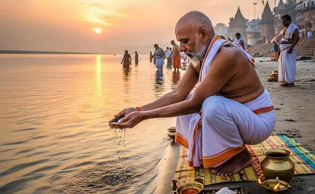Pitru Tarpan: A Sacred Bridge Between Worlds — Traditions