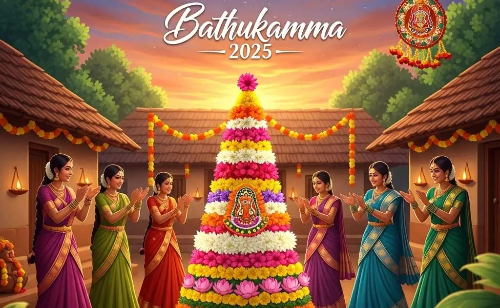 Saddula Bathukamma 2026 Saddulu Recipes: Lemon, Tamarind, Coconut, Curd and Sesame Rice — Recipes