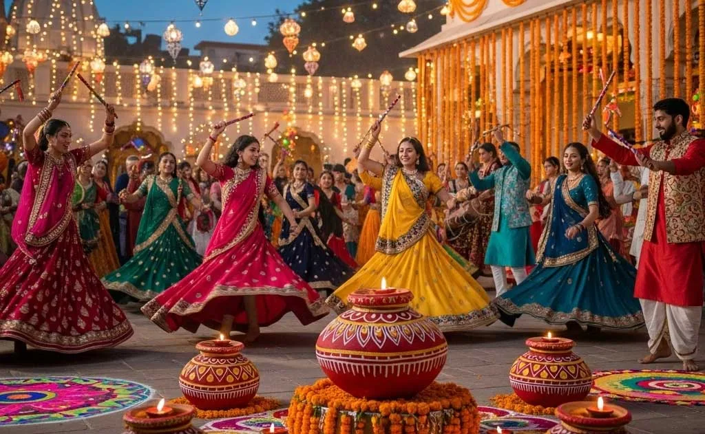 Navratri 2026 Colours: The 9 Days List (11 to 19 October) with Navadurga Forms — Navratri
