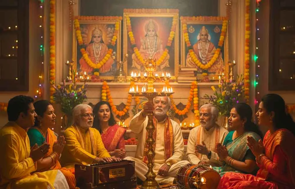 Diwali Night Bhajans & Aartis Every Family Must Sing — Diwali 2025