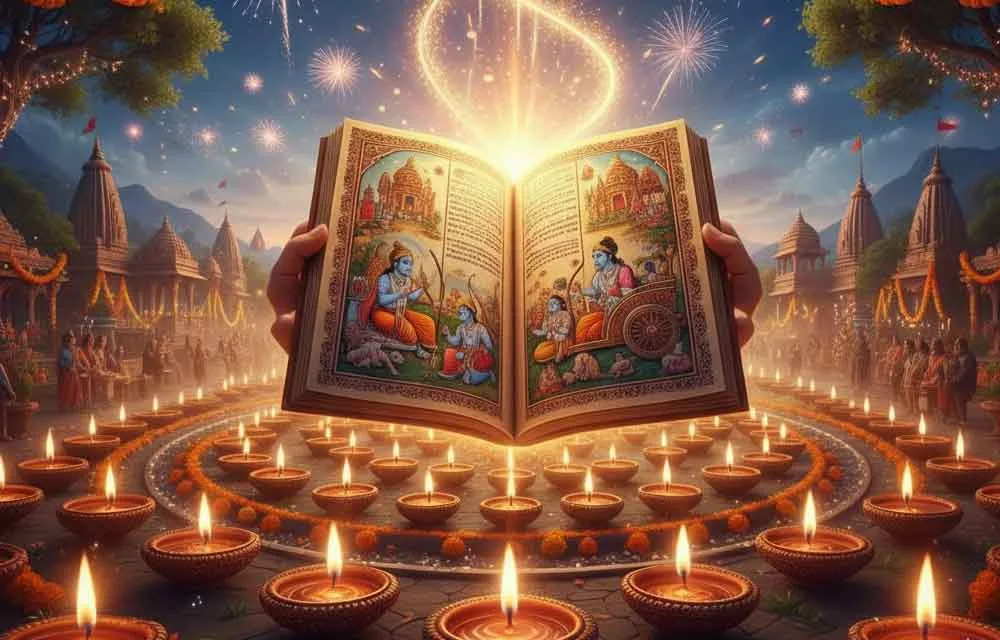 Diwali & The Bhagavad Gita: Lessons of Dharma, Detachment, and Devotion — Uncategorized