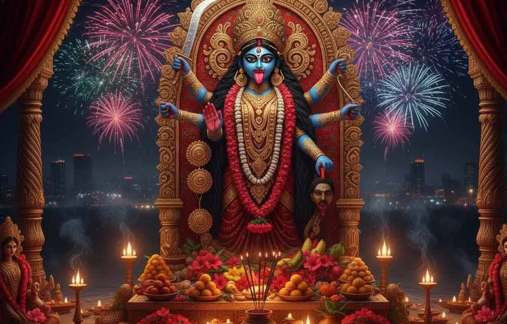 Kali Puja on Diwali Night: The Divine Feminine Energy Explained — Diwali 2025