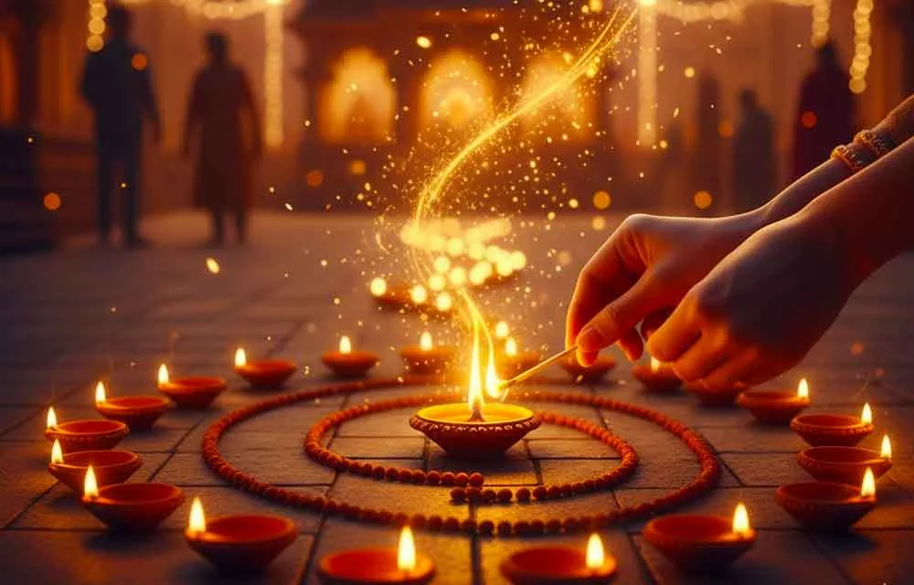 The Energy of Diwali: How Lighting Diyas Boosts Positive Vibrations — Diwali 2025