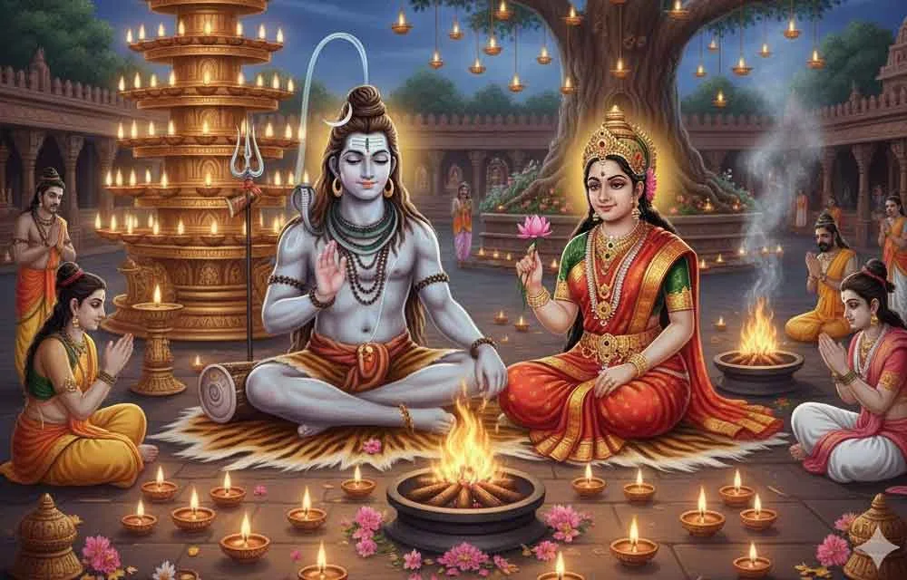 The Story of Lord Shiva and Devi Parvati in Karthika Masam — Karthika Masam 2025