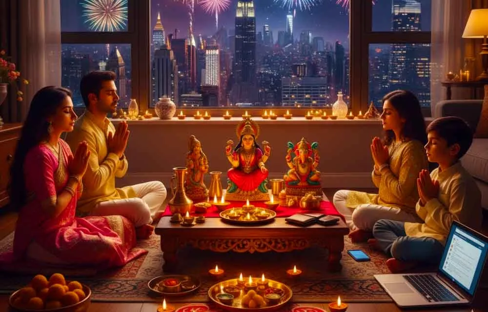 Diwali 2026 Mantras Guide for NRIs in New York (USA) — Diwali 2026