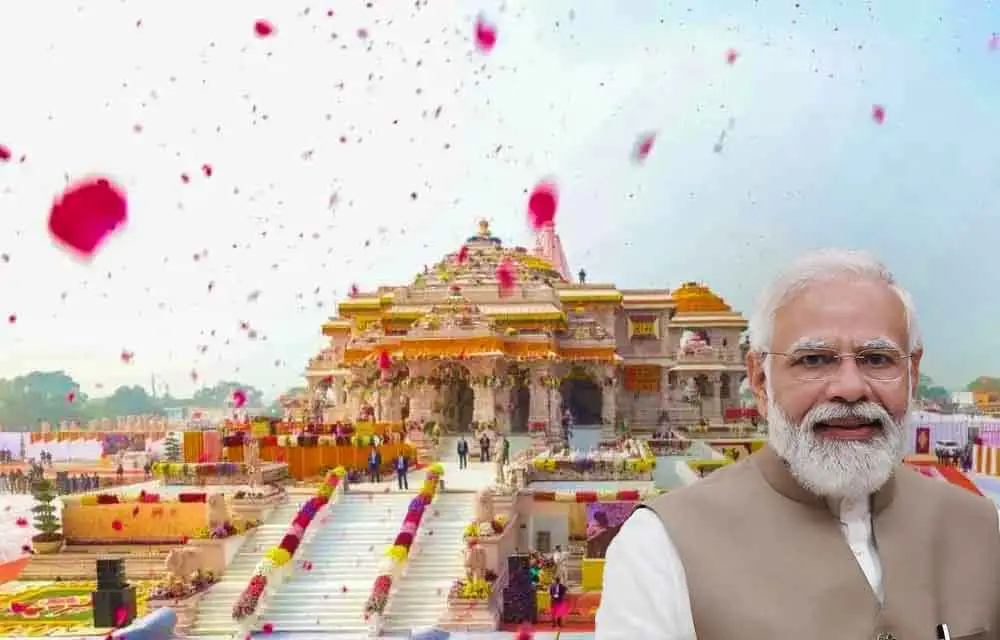 PM Modi to Hoist Flag at Ayodhya Ram Temple on Nov 25 — Uncategorized