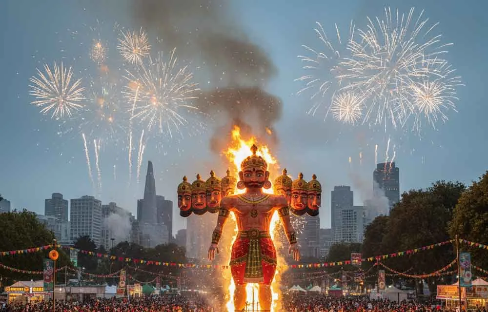 How USA Celebrated Dussehra: A Complete Guide to Indian-American Festivities — Navaratri 2025