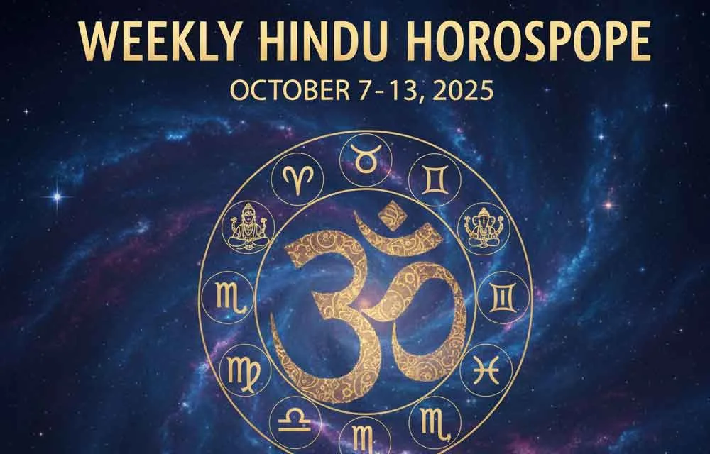Weekly Hindu Horoscope: October 7–13, 2025 — Weekly