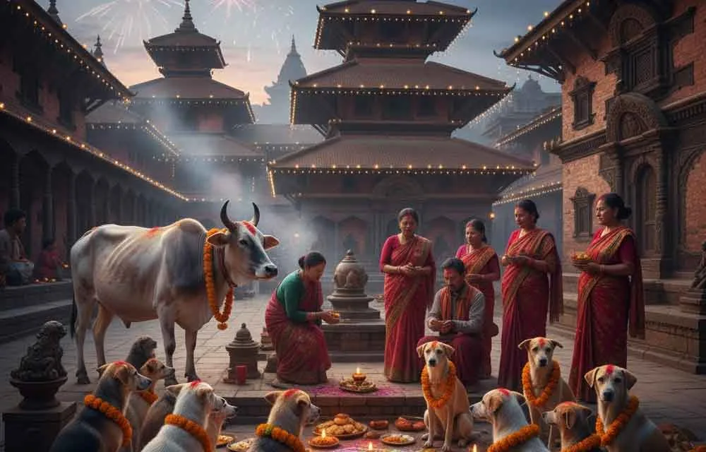 Nepal's Tihar Festival: The Unique Diwali Celebration with Animals — Festivals