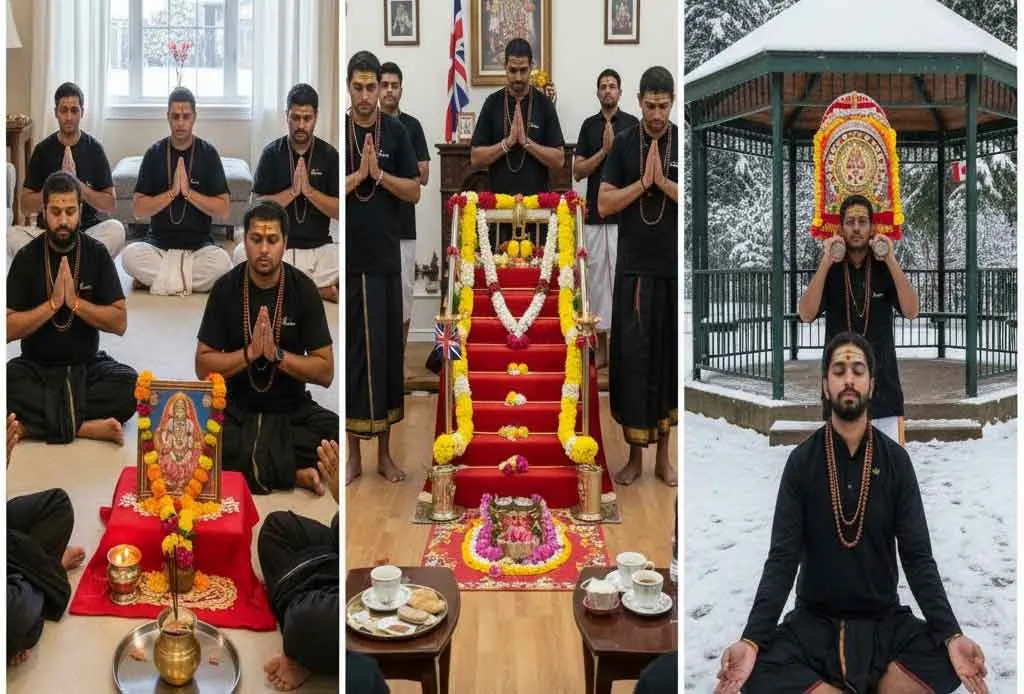 Ayyappa Devotees Abroad: How NRIs Perform Deeksha in the USA, UK, and Canada — Global Hindu Presence