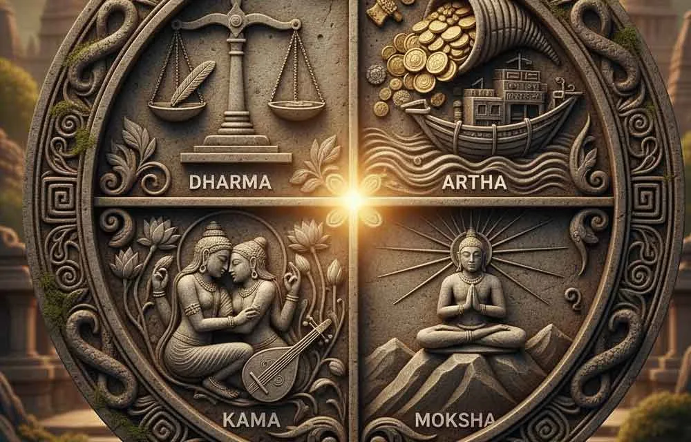 The Four Purusharthas: A Sanatani Blueprint for a Fulfilling Life in America