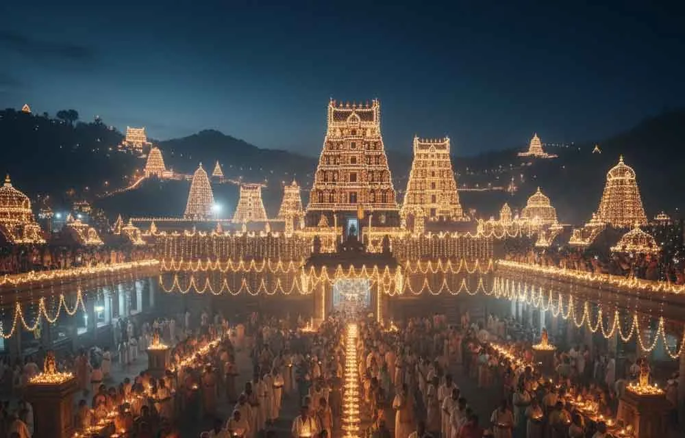 Karthika Pournami celebrations at Tirumala