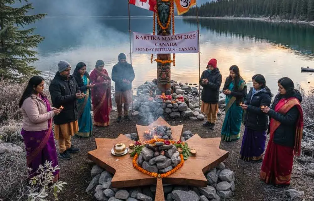 Kartika Masam 2026 Monday Rituals for Hindus in Canada — Festivals