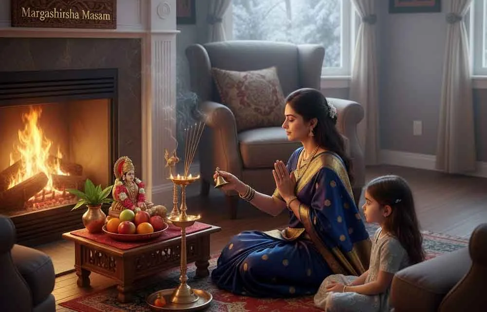 Margashirsha Masam 2025 in USA: Sacred Month of Krishna Bhakti and Divine Blessings — Margashirsha Masam 2025