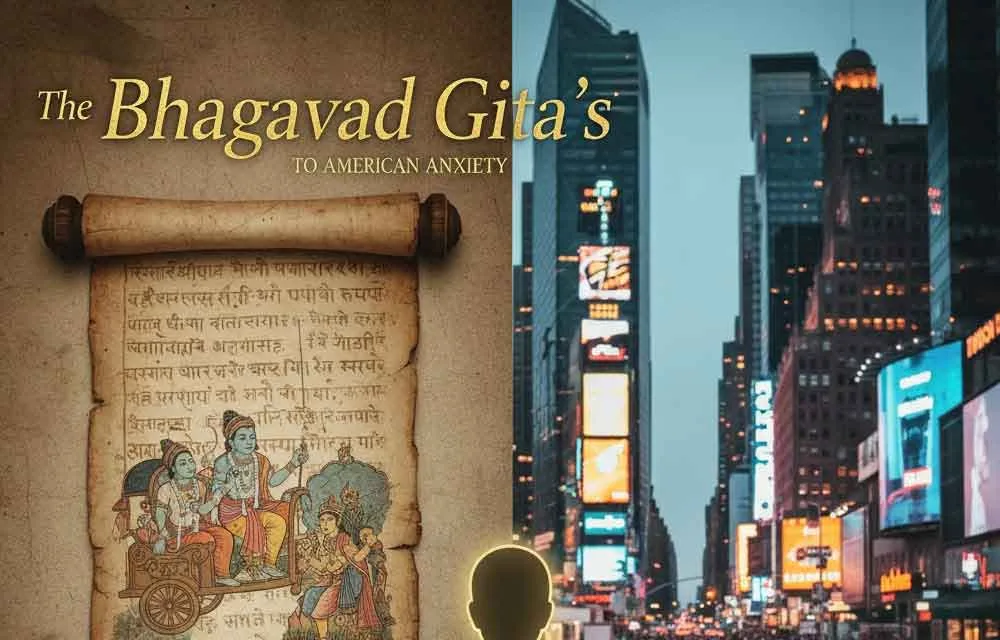 The Bhagavad Gita's Answer to American Anxiety: Finding Stillness in a World of Action — Uncategorized
