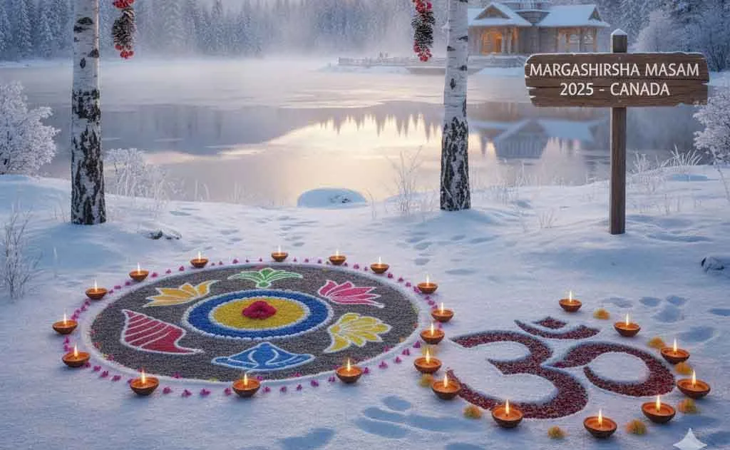 Margashirsha Masam 2025 Canada: Complete Guide, Dates, Rituals & Top Hindu Temples to Visit — Canada