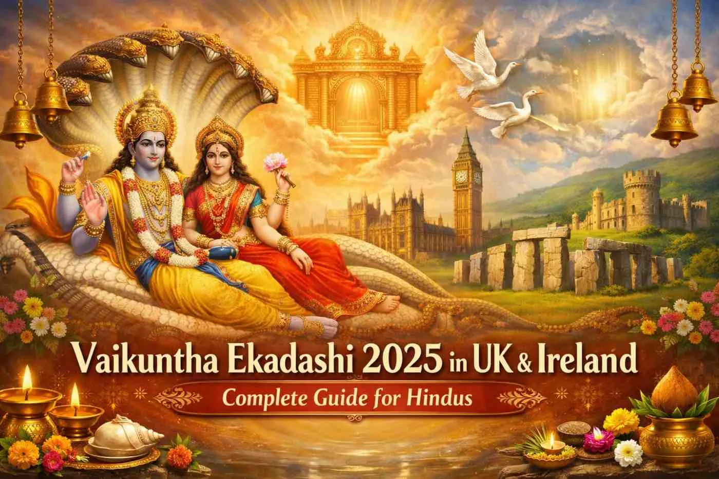 Vaikuntha Ekadashi 2025 in UK and Ireland: Complete Guide for Hindus — Festivals