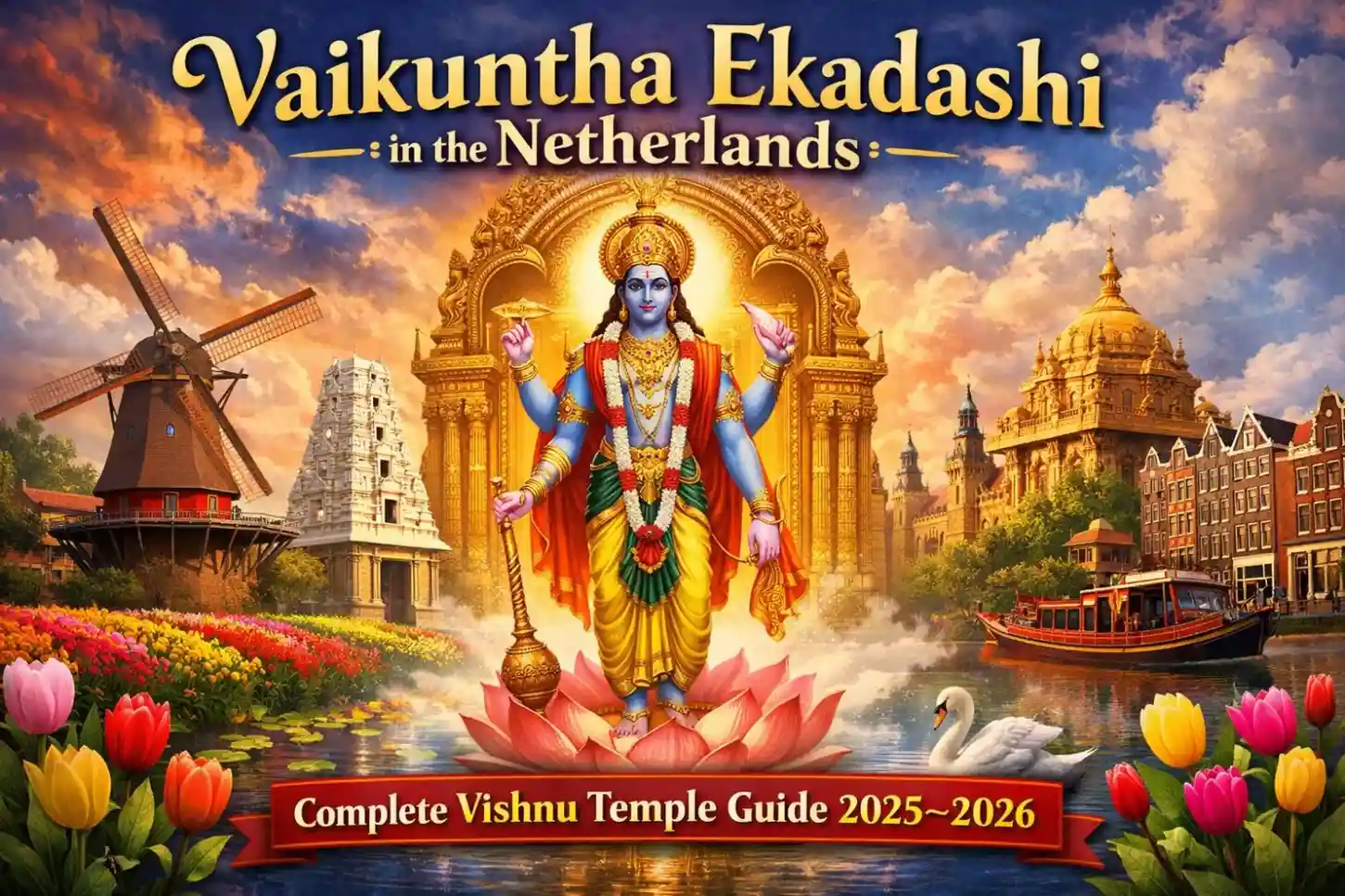Vaikuntha Ekadashi in the Netherlands: Complete Vishnu Temple Guide 2025–2026 — Festivals