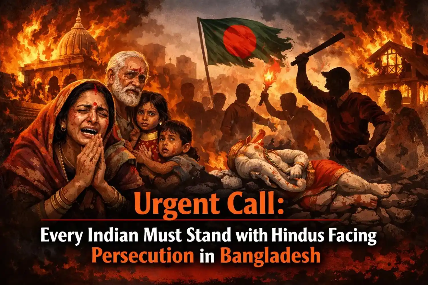 Urgent Call: Every Indian Must Stand with Hindus Facing Persecution in Bangladesh – December 2025 Update — News