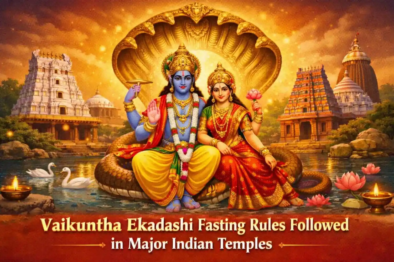 Vaikuntha Ekadashi Fasting Rules Followed in Major Indian Temples