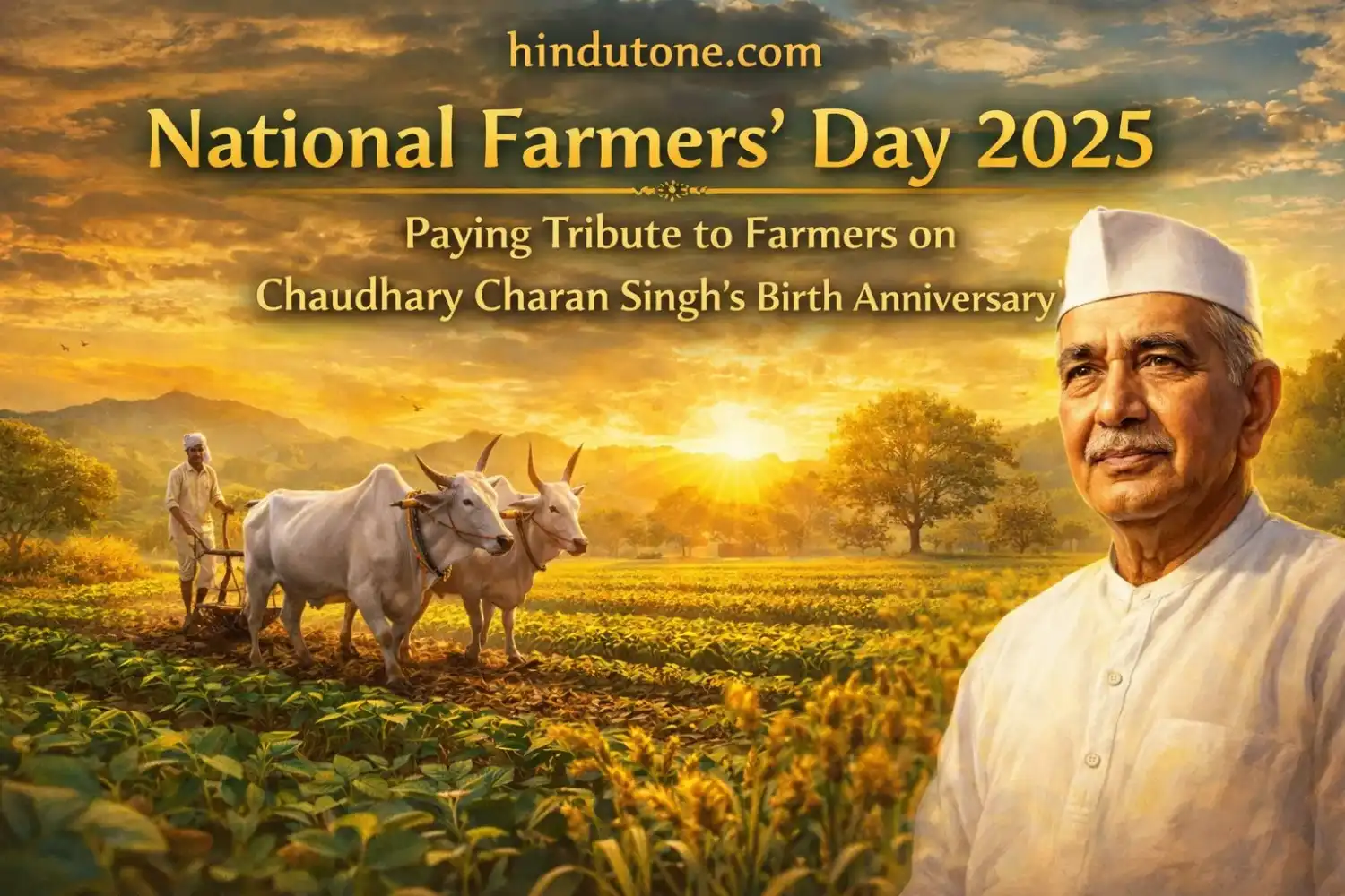 National Farmers’ Day 2025 : Paying Respect to India’s Backbone — News