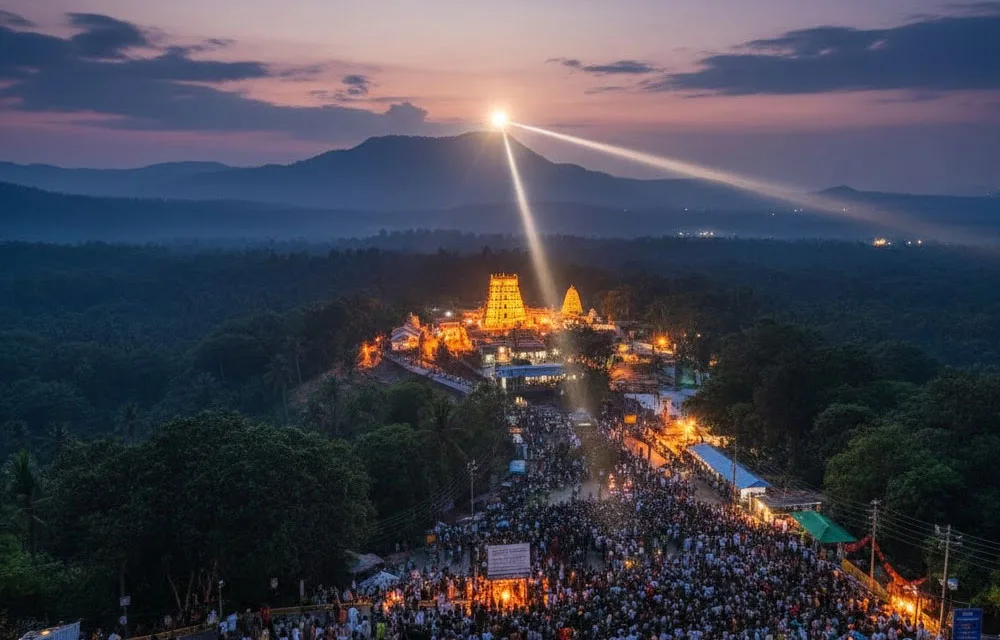 Makara Jyothi: The Divine Light of Sabarimala — Sabarimala Yatra
