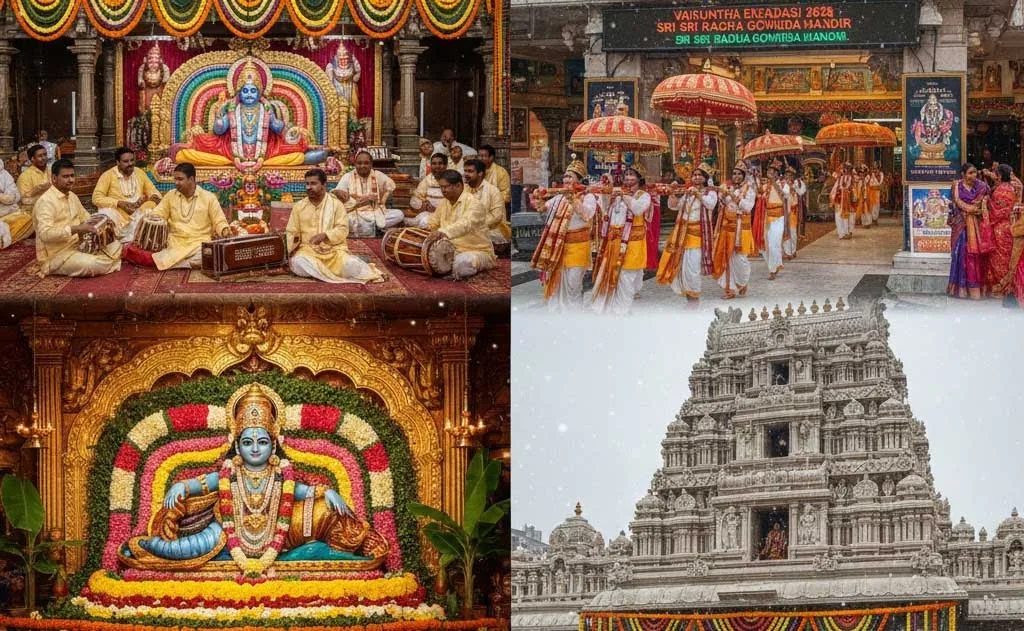 Vaikuntha Ekadasi 2025 in New York: Devotional Celebrations at Key Hindu Temples — Festivals