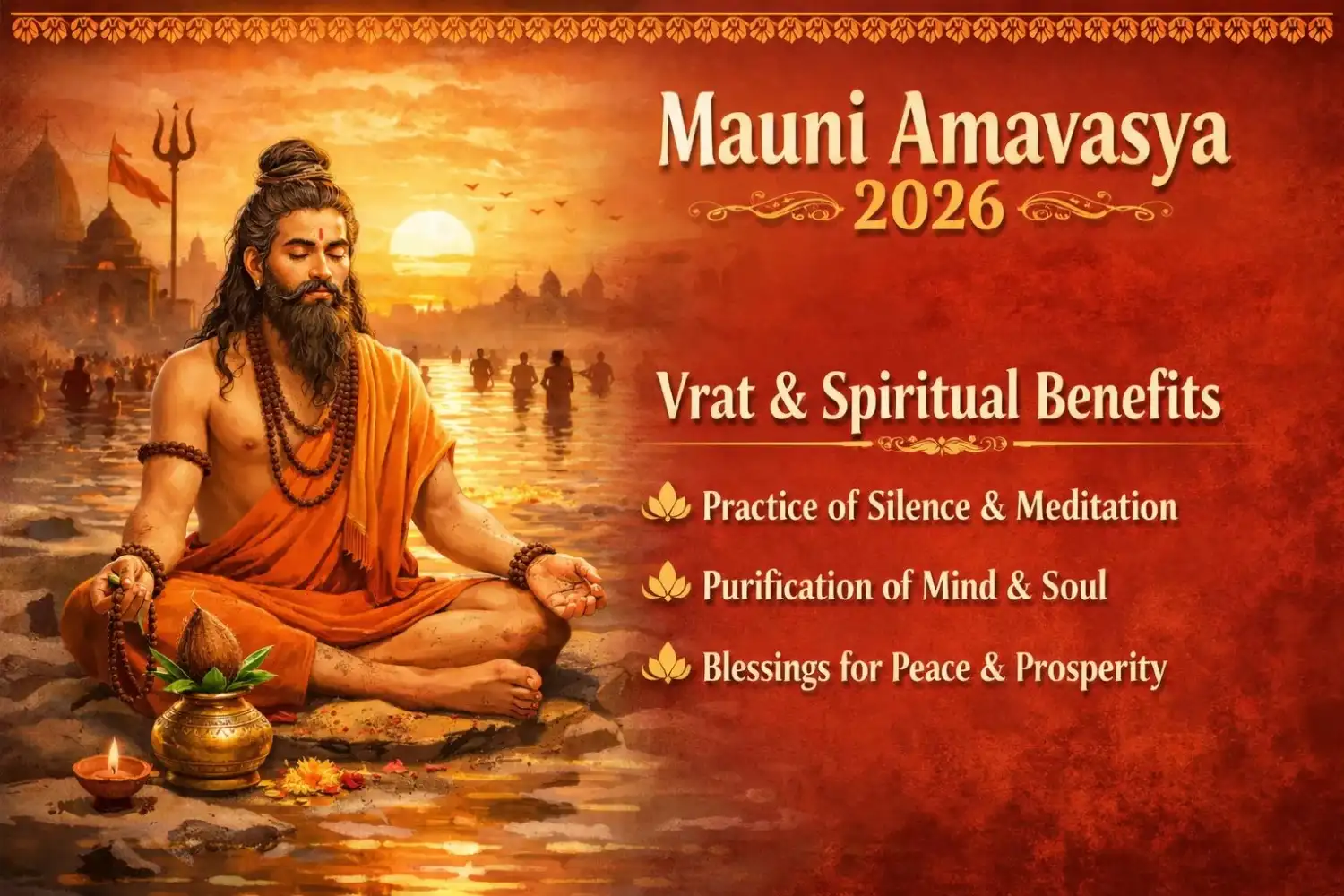 Mauni Amavasya 2026: Date, Vrat & Spiritual Benefits — Hindutone