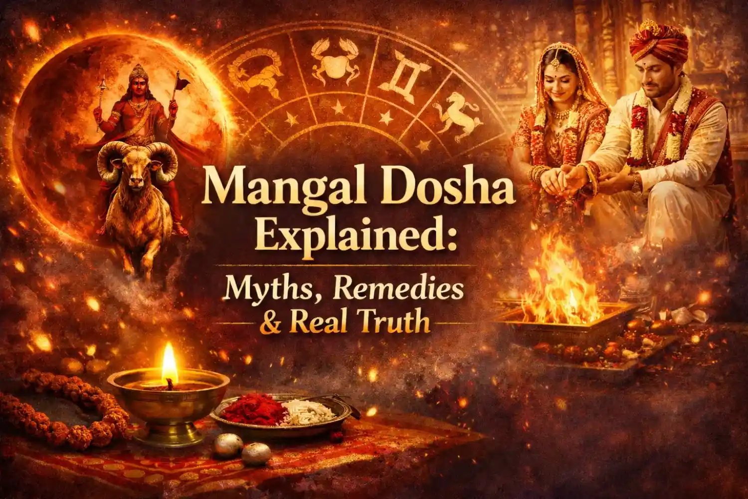 Mangal Dosha Explained: Myths, Remedies & Real Truth — Astrology