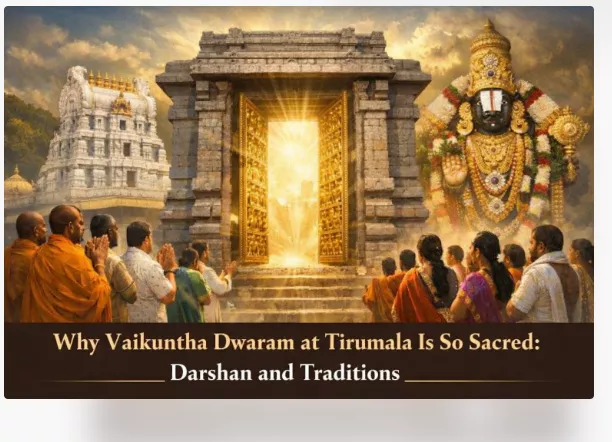 Why Vaikuntha Dwaram at Tirumala Is So Sacred: Darshan and Traditions — Temples