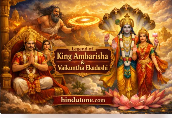Legend of King Ambarisha & Vaikuntha Ekadashi: How Temples Reenact the Story — Temples