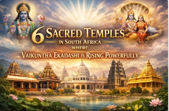 6 Sacred Temples Celebrating Vaikuntha Ekadashi in South Africa — Temples