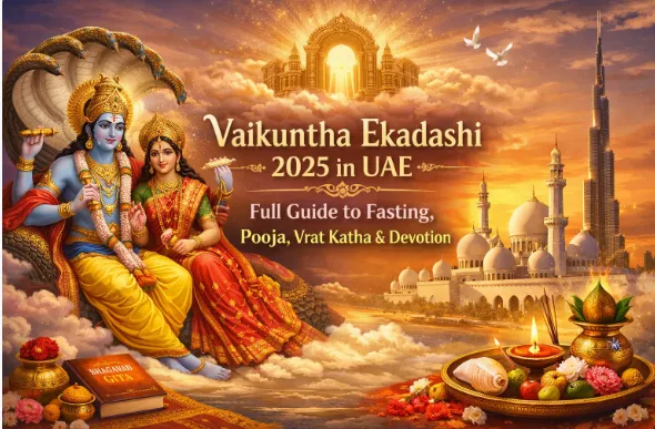 Vaikuntha Ekadashi 2025 in UAE: Full Guide to Fasting, Pooja, Vrat Katha & Devotion — Festivals