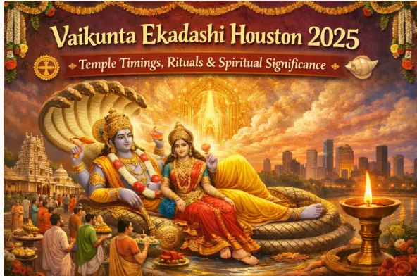 Vaikunta Ekadashi Houston 2025 – Temple Timings, Rituals & Spiritual Significance — Temples