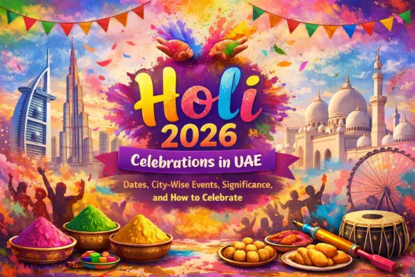 Holi 2026 Celebrations in UAE: Dates, City-Wise Events, Significance, and How to Celebrate — Holi 2026