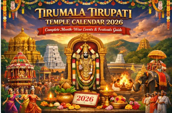 Tirumala Tirupati Temple Calendar 2026: Complete Month-Wise Events & Festivals Guide — Temples