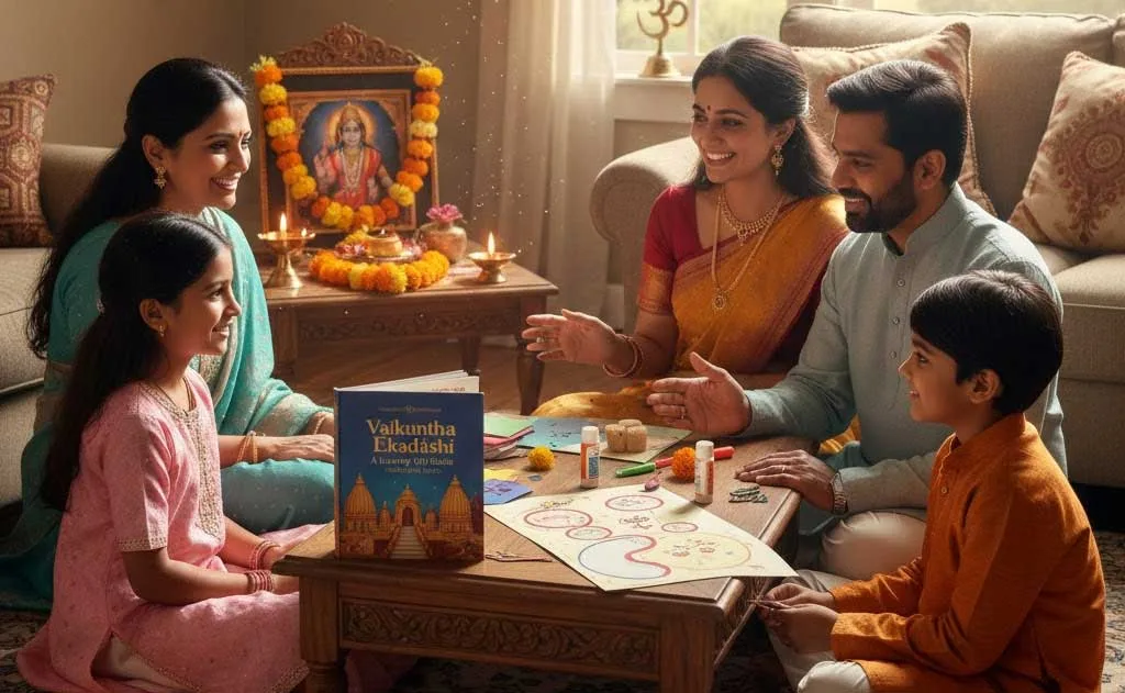 Teaching Kids About Vaikuntha Ekadashi: A Guide for Hindu Parents in USA — USA