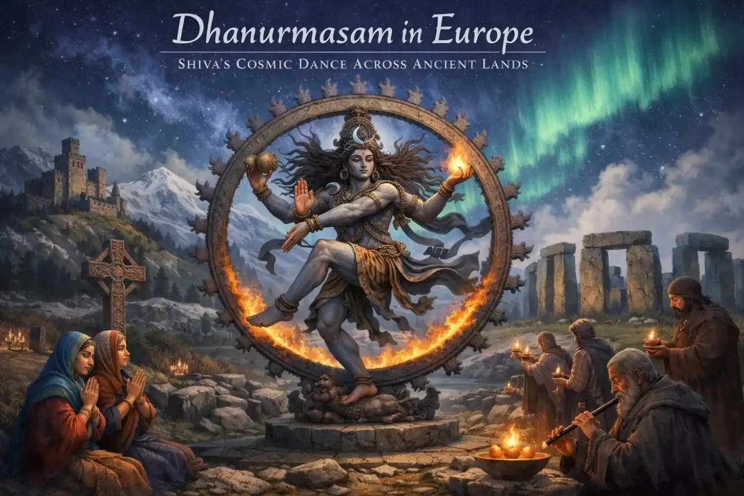 Nataraja Swamy and Dhanurmasam in Europe: Shiva’s Cosmic Dance — Hindu Gods