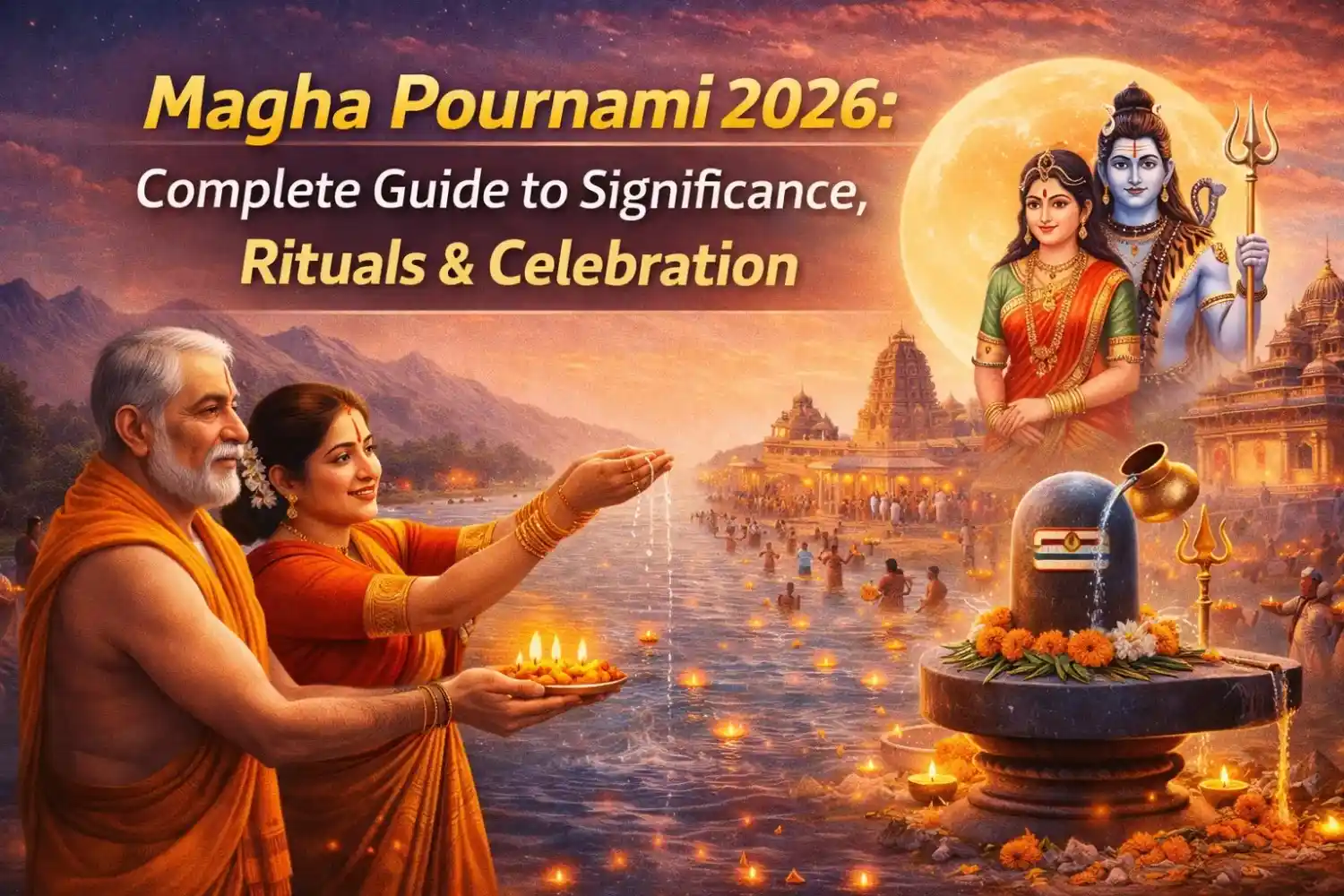 Magha Pournami 2026: Complete Guide to Significance, Rituals & Celebration — Festivals