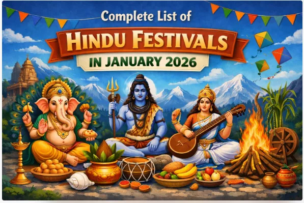 Complete List of Hindu Festivals in January 2026: Dates, Rituals, and Significance — Festivals