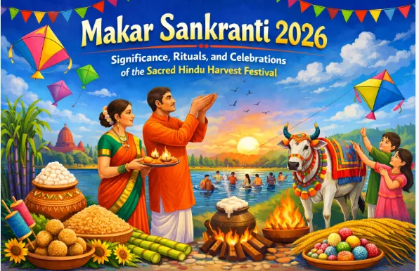 Makar Sankranti 2026: Significance, Rituals, and Celebrations of the Sacred Hindu Harvest Festival — Festivals