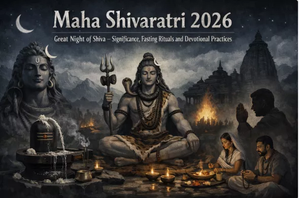 Maha Shivaratri 2026: Great Night of Shiva – Significance, Fasting Rituals and Devotional Practices — Festivals