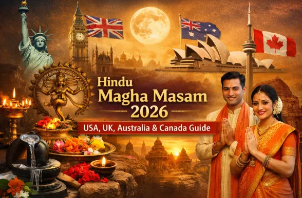 Hindu Magha Masam 2026: USA, UK, Australia & Canada Guide — Festivals