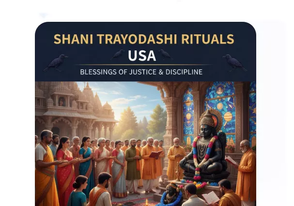 Shani Trayodashi Rithuals in USA — Pooja, Slokas and Mantras